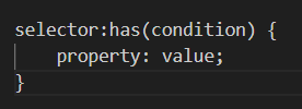 Image of example has selector code